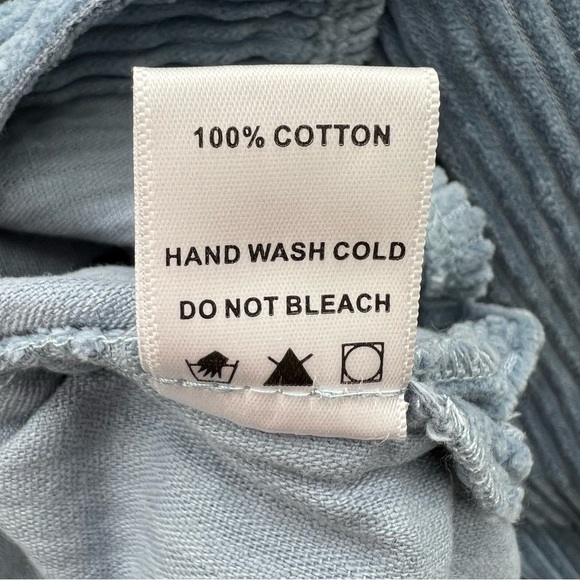 Ces Femme light blue corduroy shirt jacket ladies S. - Picture 5 of 7